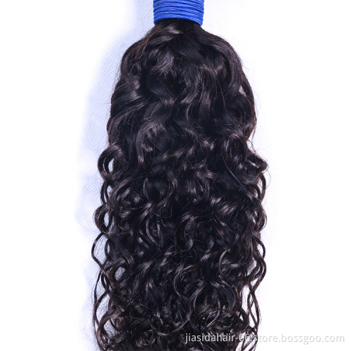 Large Stock Hot New Curly Water Wave Weave Raw Mink Brazilian Bundles Cuticle Aligned Virgin Human Hair Extension